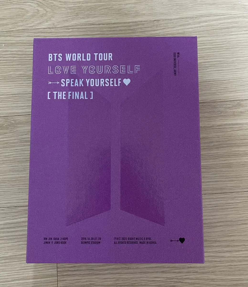 방탄소년단 - BTS SPEAK YOURSELF' THE FINAL 디지