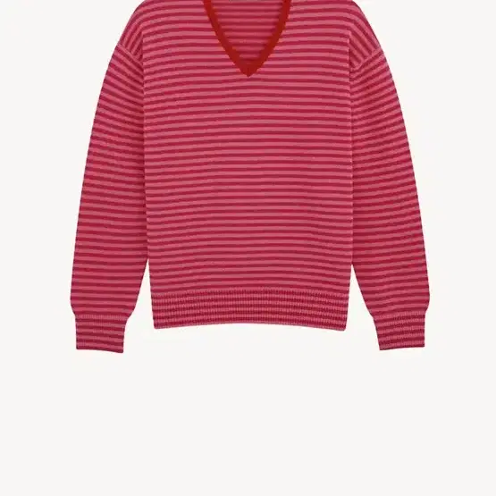 [문달] Risca Knit in Pink Stripe