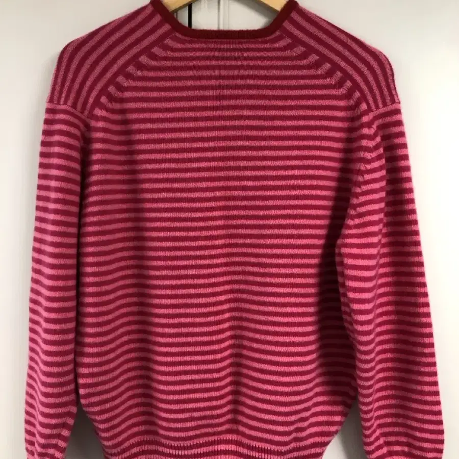 [문달] Risca Knit in Pink Stripe