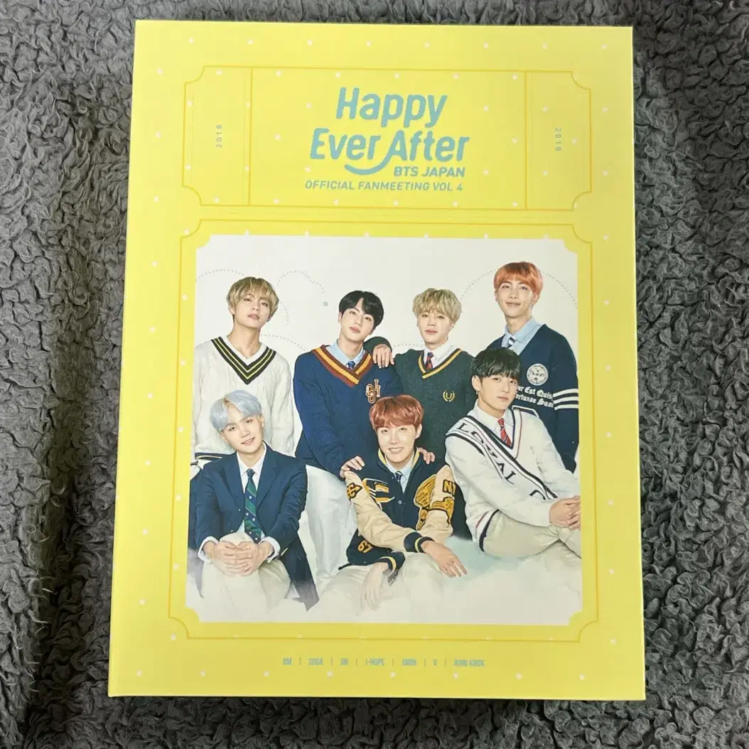 방탄소년단 bts 일본 머스터 2018 블루레이