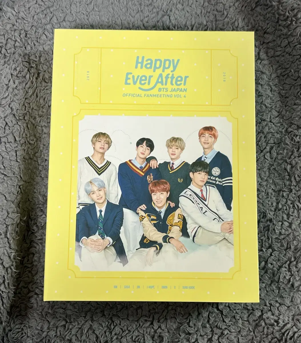 방탄소년단 bts 일본 머스터 2018 블루레이