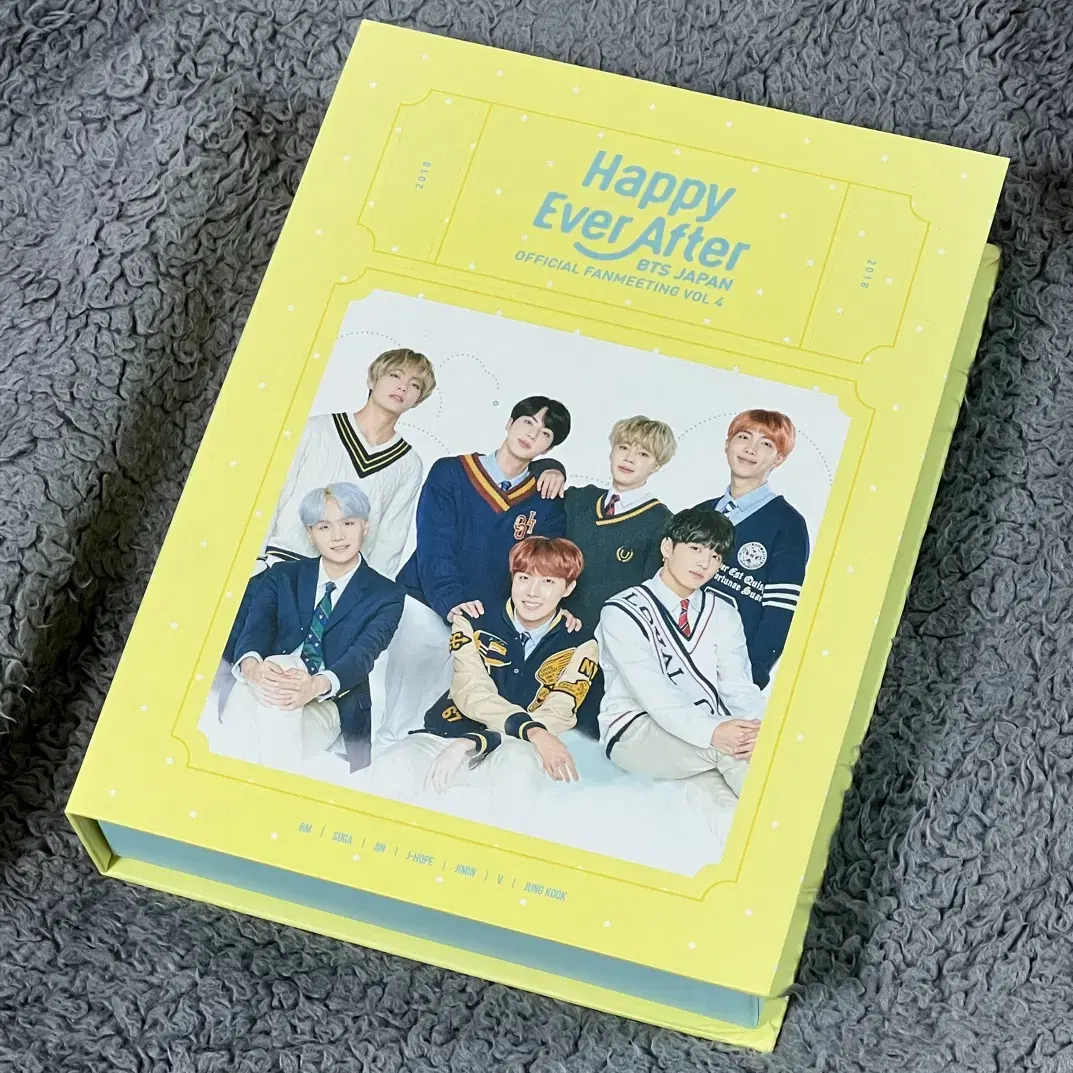 방탄소년단 bts 일본 머스터 2018 블루레이