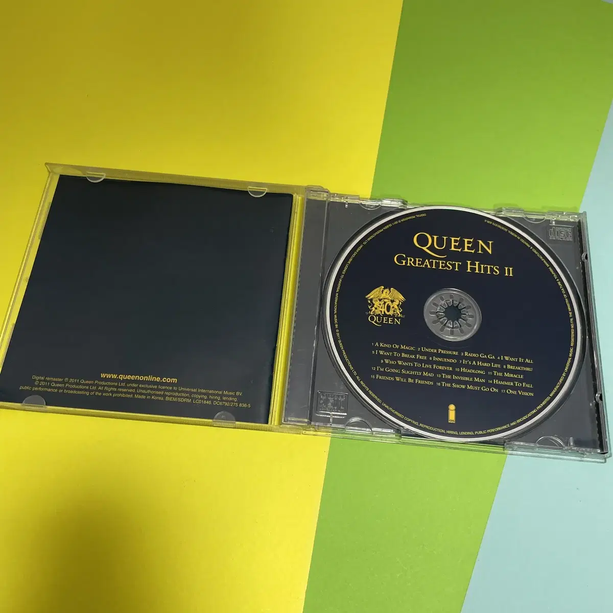 [중고음반/CD] 퀸 Queen 베스트앨범 Greatest Hits II