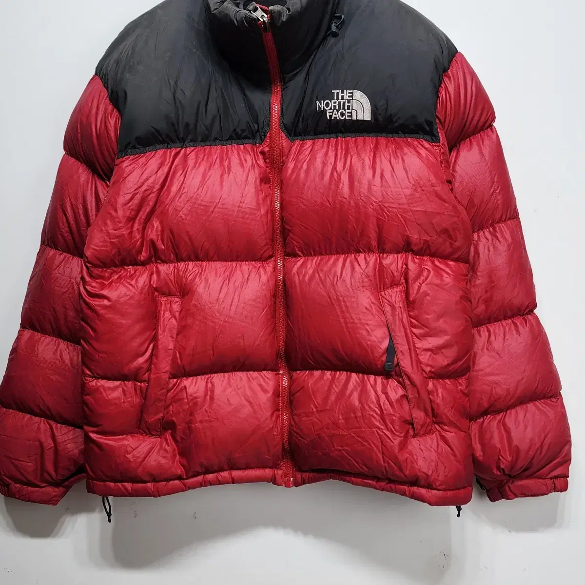 노스페이스 THE NORTH FACE 700눕시 패딩점퍼 자켓 레드M