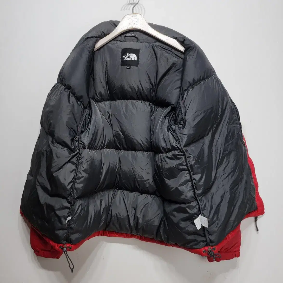 노스페이스 THE NORTH FACE 700눕시 패딩점퍼 자켓 레드M