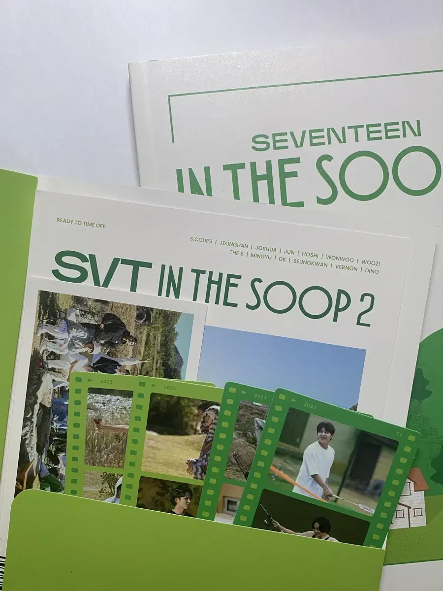 Making of Seventeen in the Forest 2 photobook photocard Postcards