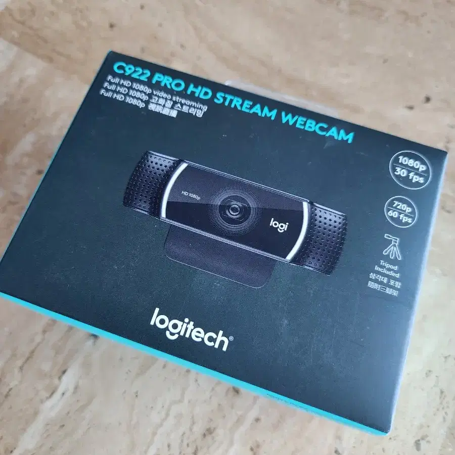 로지텍 C922 PRO STREAM WEBCAM (정품)