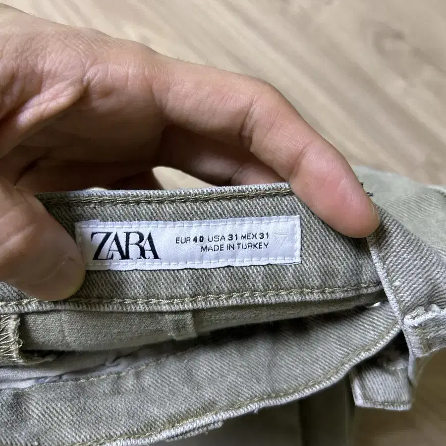 ZARA 카펜터 포켓 청바지