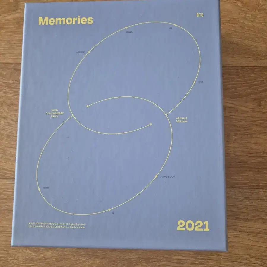 BTS 방탄 2021 메모리즈 딥디 블루레이 DVD