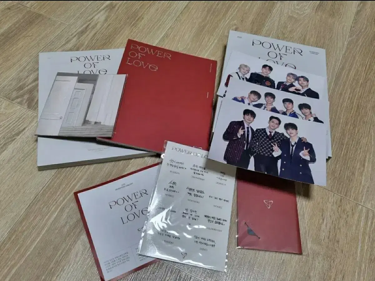 CD,세븐틴 파워오프 콘서트 사진,디지털카드,한줄문구 스티커,포토북