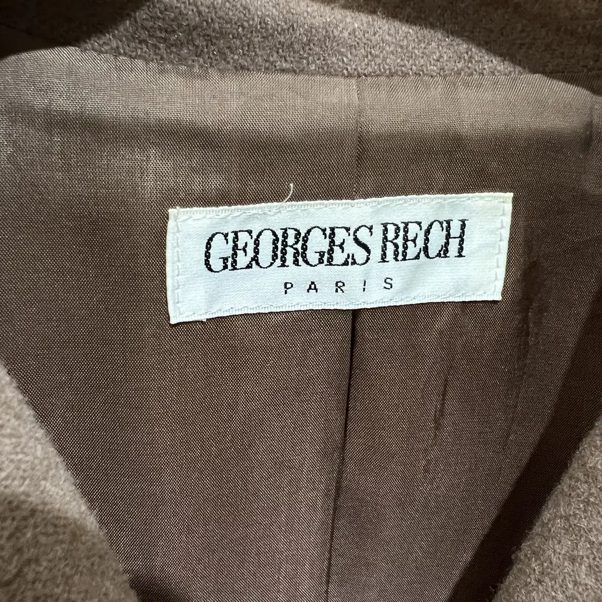 빈티지 GEORGES RECH (Made in Japan) 더블 자켓