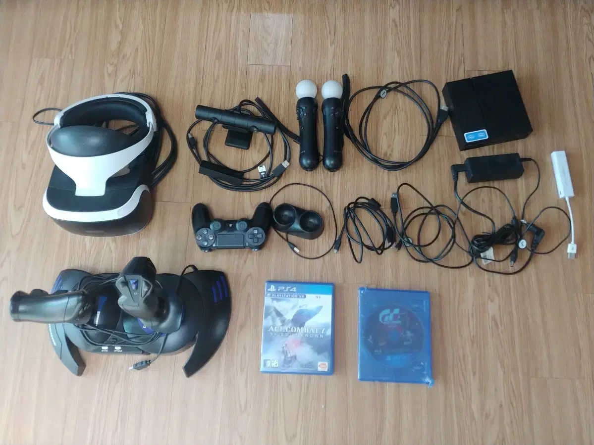 PSVR 트러스트마스터 호타스4 에이스컴뱃7