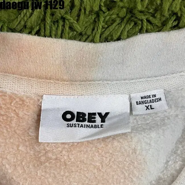 XL 110- OBEY MTM 오베이 맨투맨