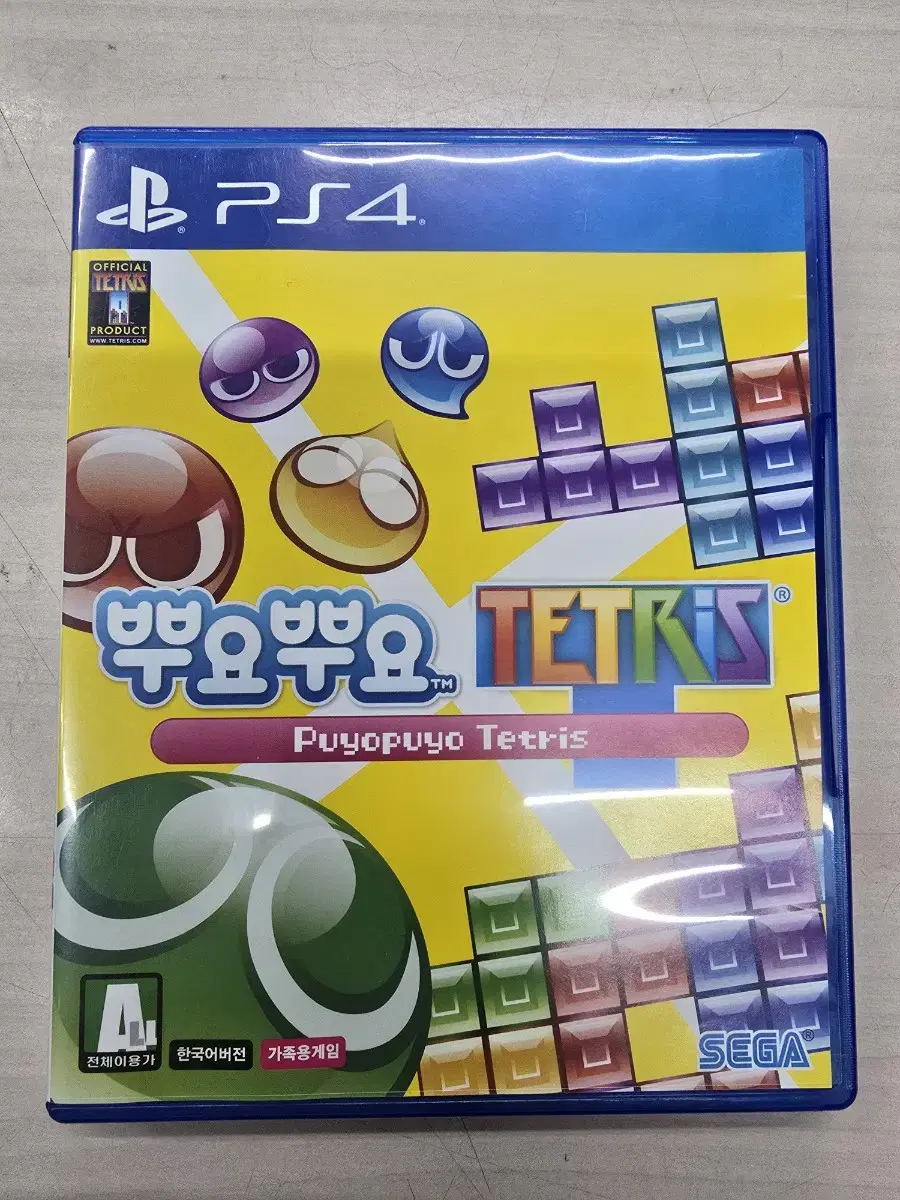 [PS4] 플스4 "뿌요뿌요 테트리스" 판매합니다.