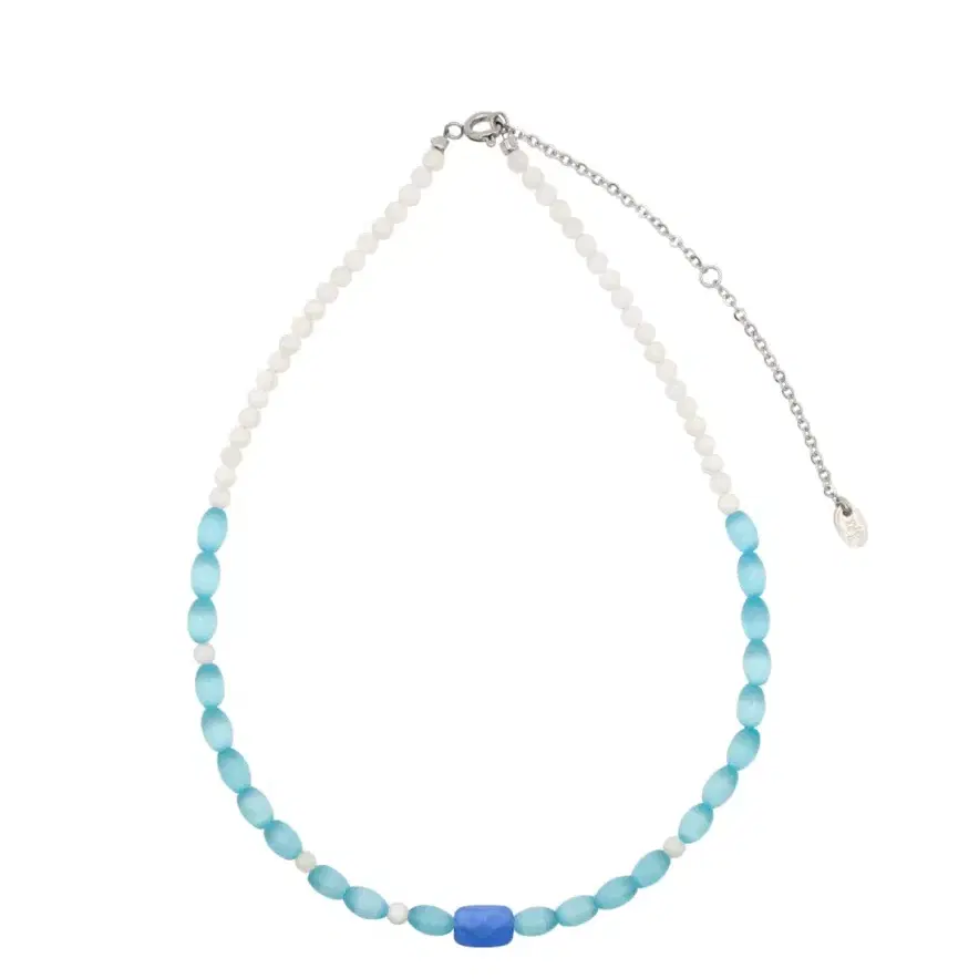 Nff 엔프프 목걸이 gemstone bubble necklace