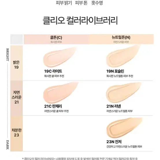 클리오 킬 커버 파운웨어 파운데이션 디 오리지널 21N리넨