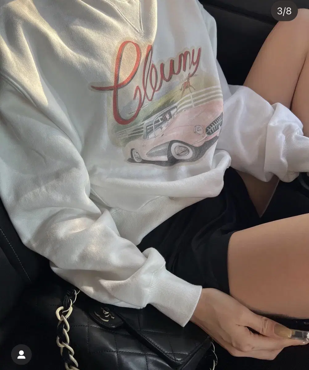 Glowny vintage moto sweatshirt