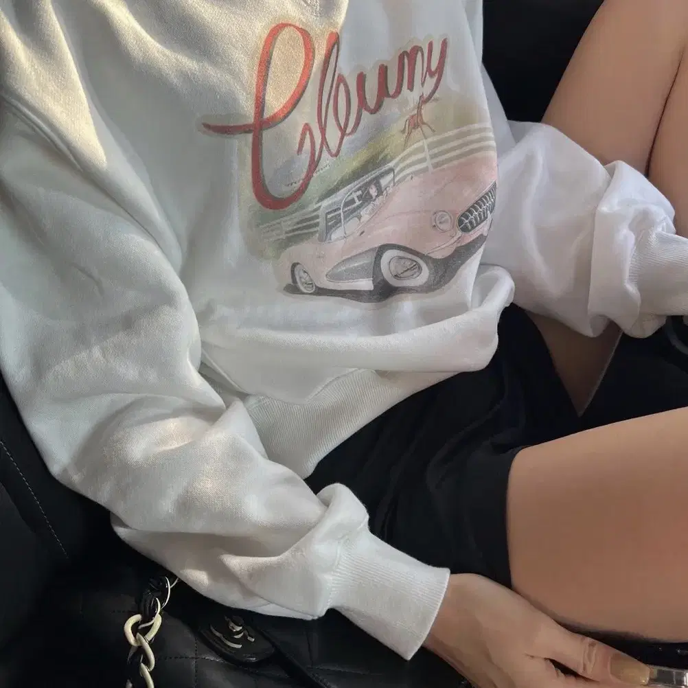 Glowny vintage moto sweatshirt