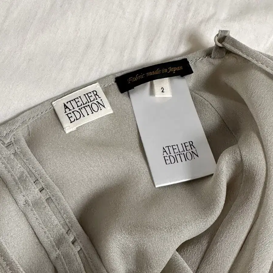 아틀리에 에디션 ATELIER EDITION Sheer Dress 그레이