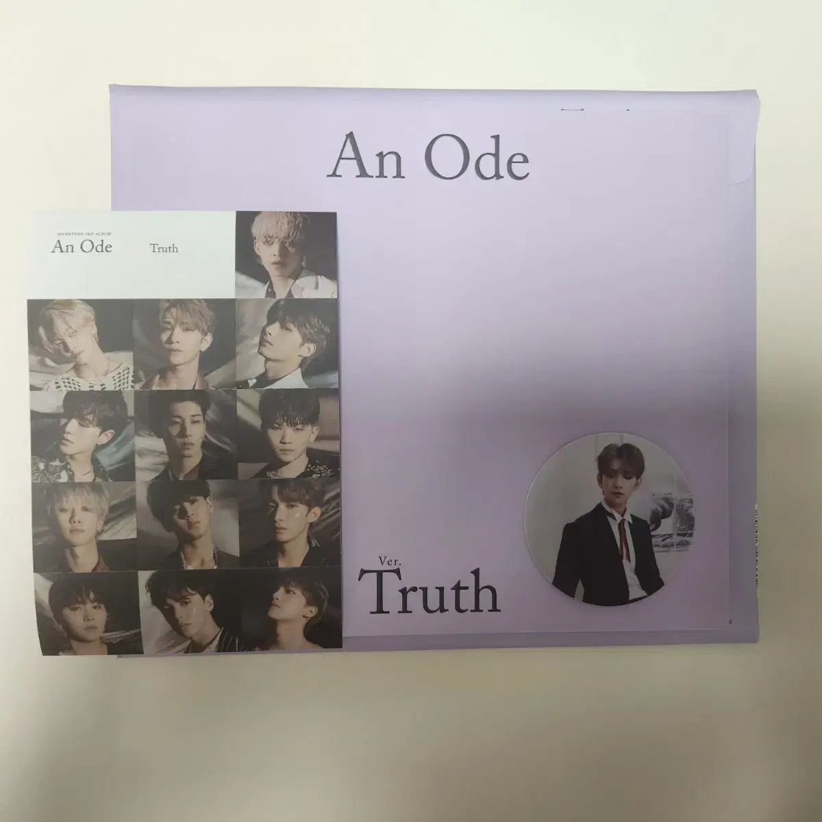 세븐틴 언오드 트루 앨범 양도교환 조슈아 an ode truth