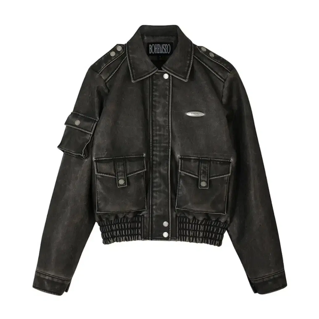 ジャケット・アウター Bohemian seoul leather blouson jumper BOHEMIAN SEOUL | 보헤미안서울 Bohemian Seoul Leather Bomber