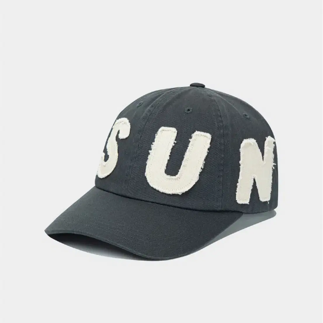 썬러브 컷오프 캐피탈 캡 볼캡 차콜 sunlove cap