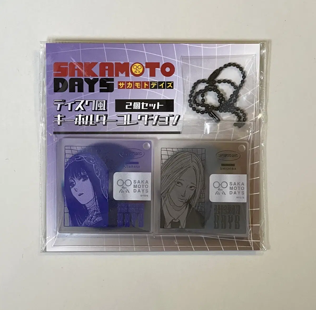 [unsealed] Sakamoto Dey's disk-style keyring Shishiba Osaragi