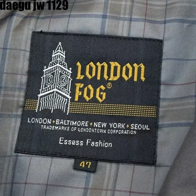 47 LONDONFOG COAT 런던포그 트렌치