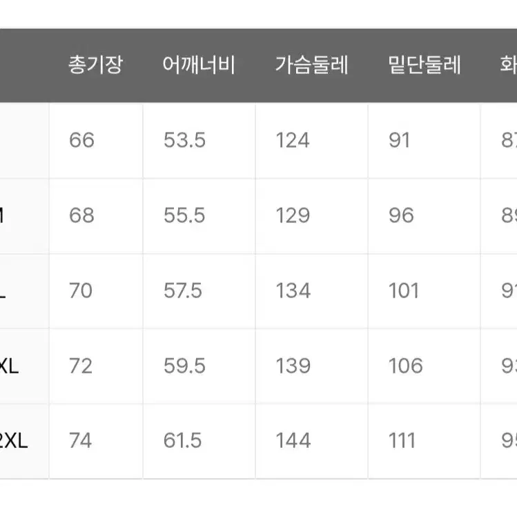 (새제품) 엄브로 패딩 라이더 점퍼 자켓  105 사이즈