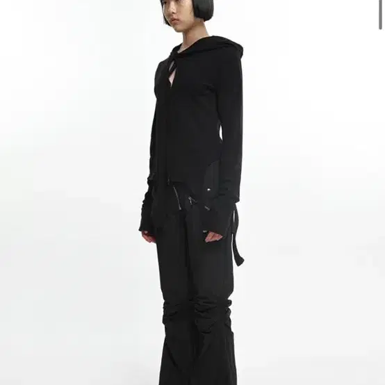 나체 EXPOSURE ZIP DETAIL PANTS 부츠컷팬츠