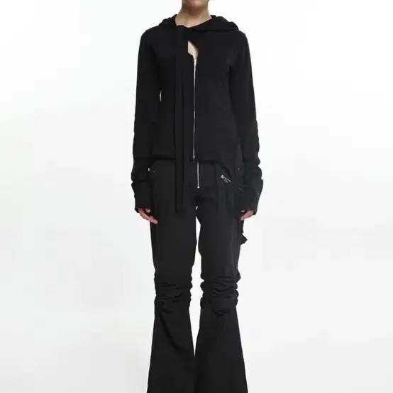 나체 EXPOSURE ZIP DETAIL PANTS 부츠컷팬츠