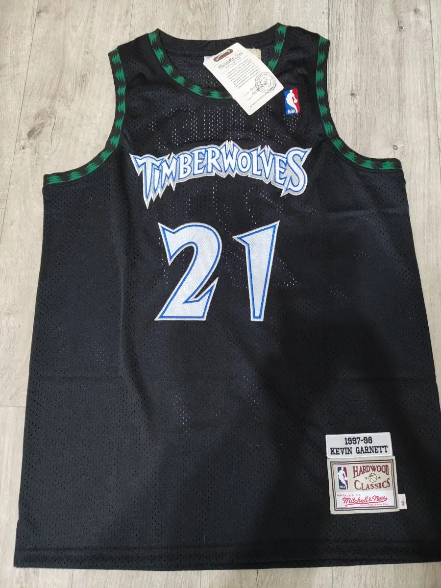 Minnesota Timberwolves 팀버울브즈 NBA 농구 져지 L