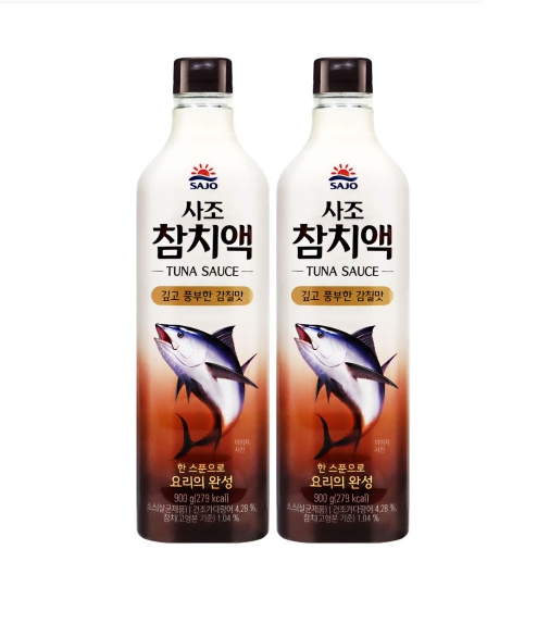 무료배송-사조 참치액 900g 2개