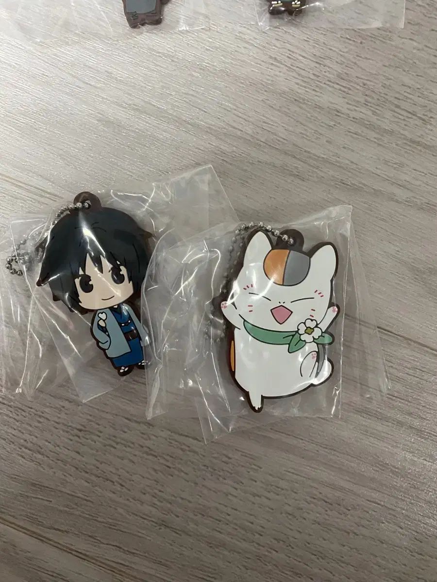 Natsumeu Seal Tanuma Nankosensei Rubber Strap Keyring