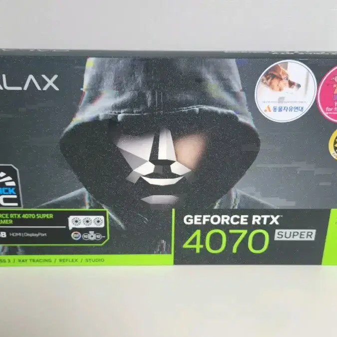 (미개봉)갤럭시 RTX 4070 SUPER EX OC D6X 12GB