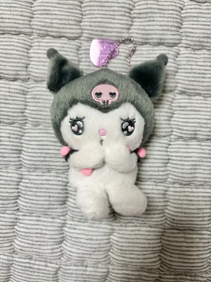 Kuromi Emokyung Mascot Keyring