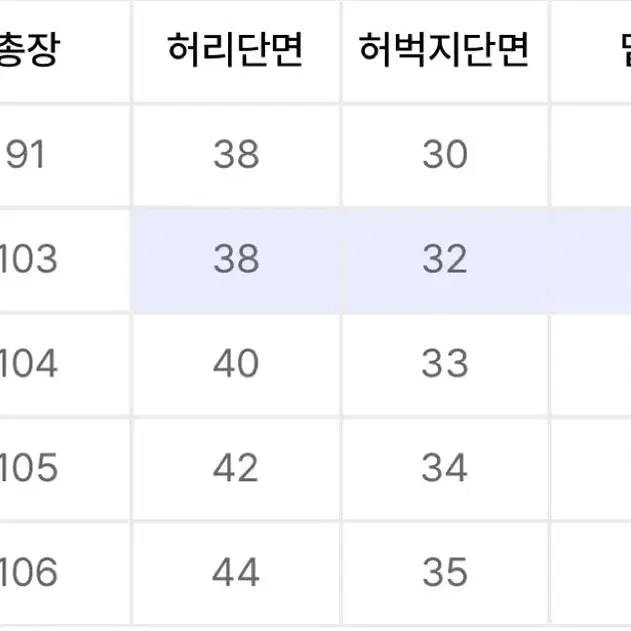 유니폼브릿지 데님