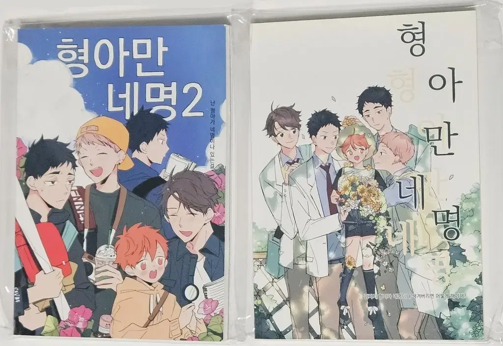 [3 volumes in bulk] haikyuu 싸싸님 회지 형아만 네명 1권 2권 외전 일괄