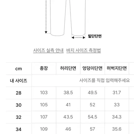 (새상품, 기장수선)비슬로우 컴피 원턱 셀비지 데님 인디고