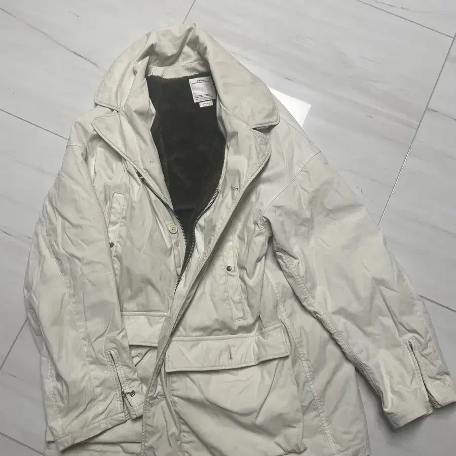 (4) 비즈빔 visvim 23ss payback coat ivory