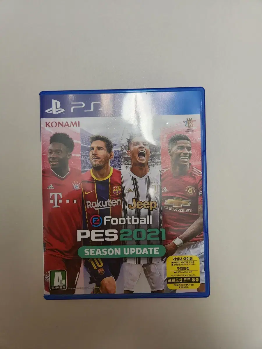 PS4 PES2021 팝니다