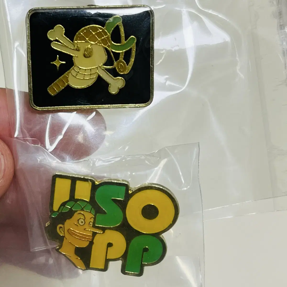 ONEPIECE Classical Metal Badge Genuine: Bulk of Two Usopp