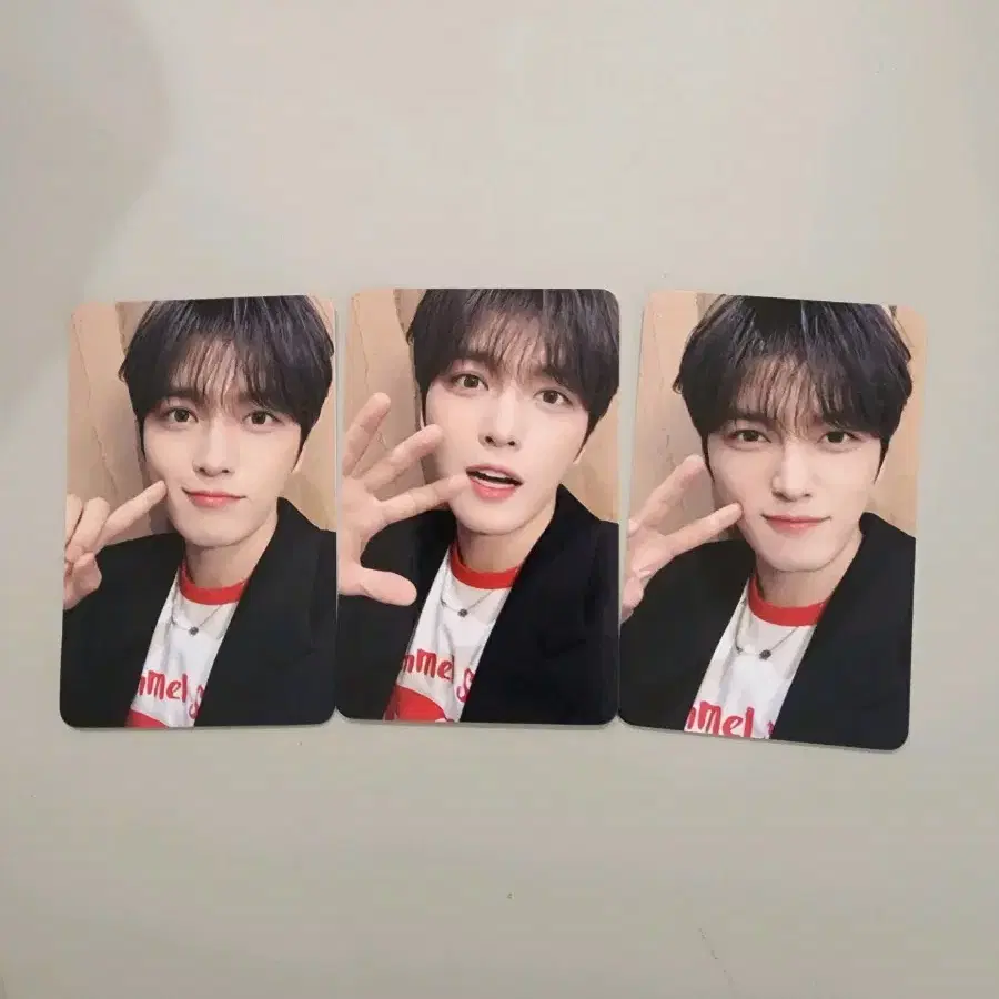 김재중 헬로라이브 오프라인 럭드 미공포 1set