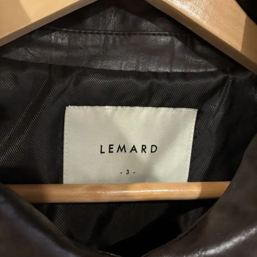 Lemard 르마드 인조가죽 자켓