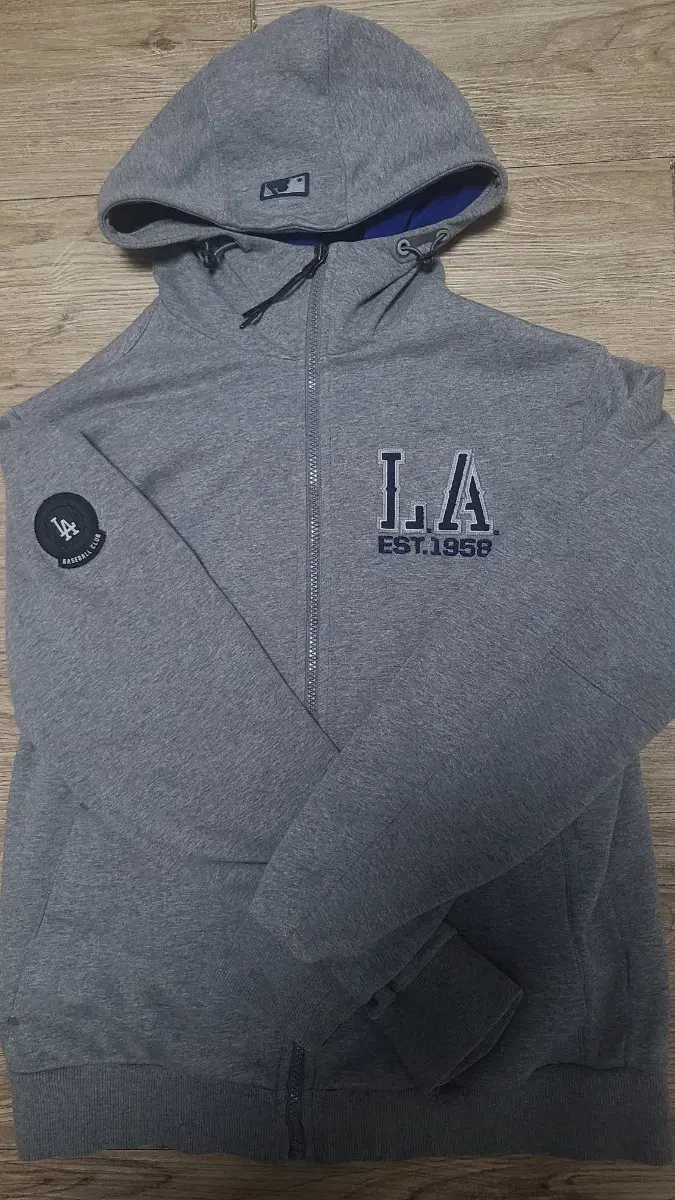 mlb  LA 후드집업 M