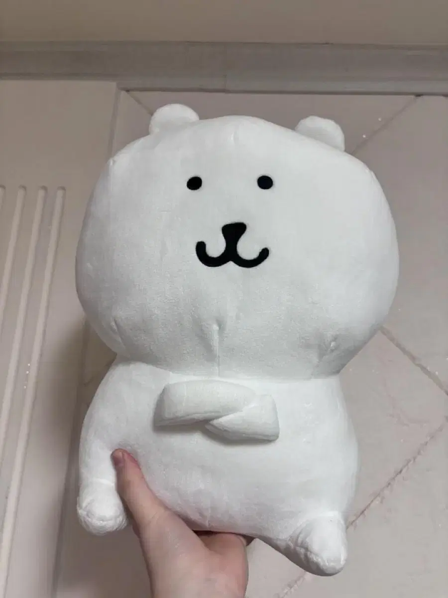 농담곰 앉은 팔짱 인형 누이구루미 빅사이즈 36센치