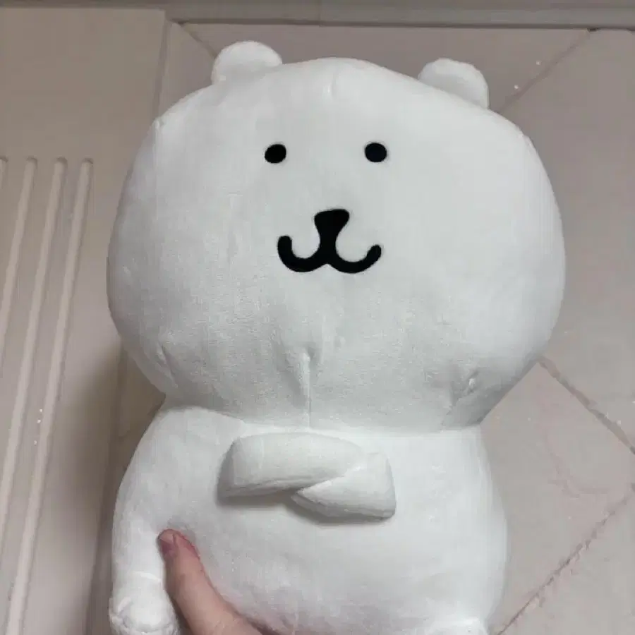 농담곰 앉은 팔짱 인형 누이구루미 빅사이즈 36센치