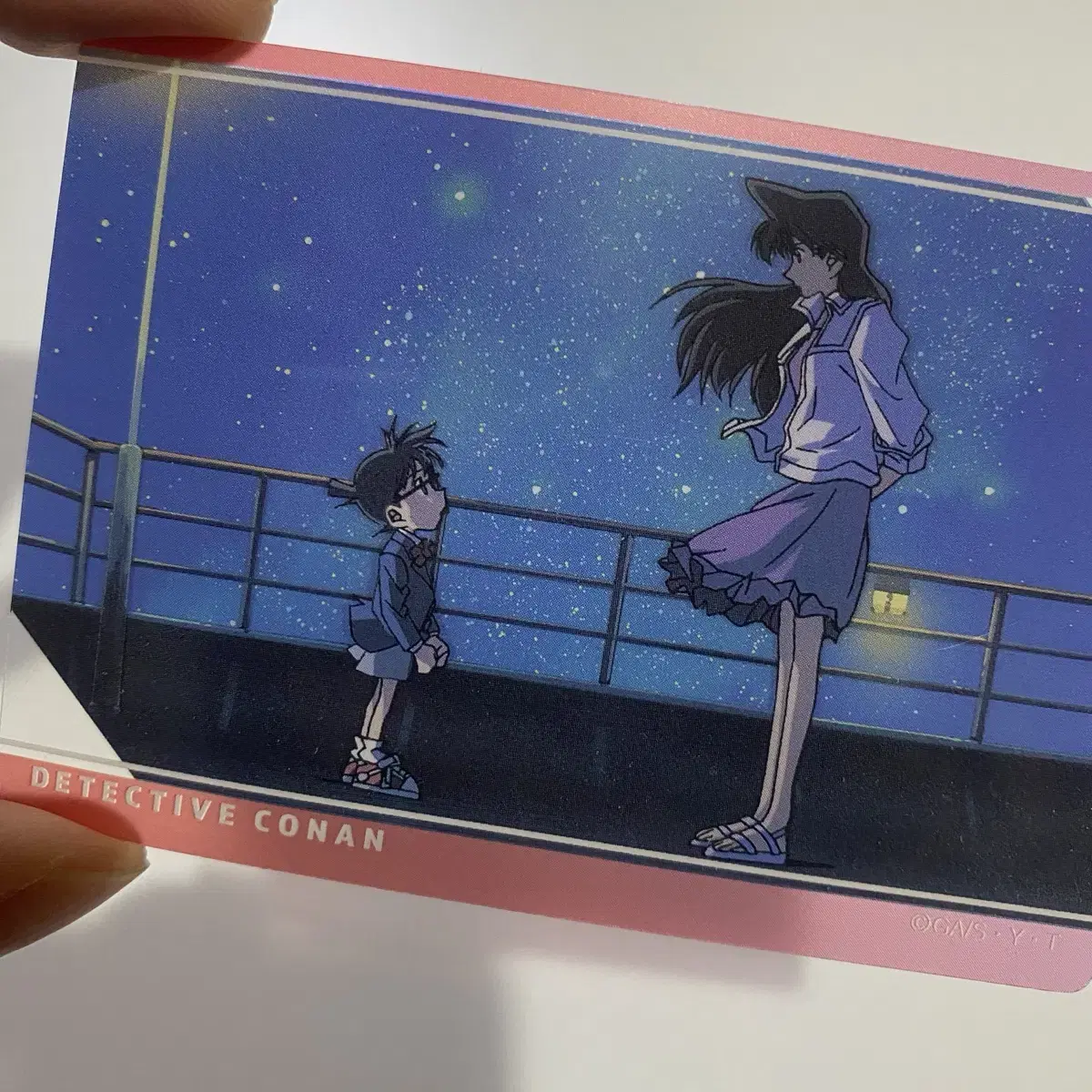 Shinran Conan Clear Card Scenesa Conan Merchandise