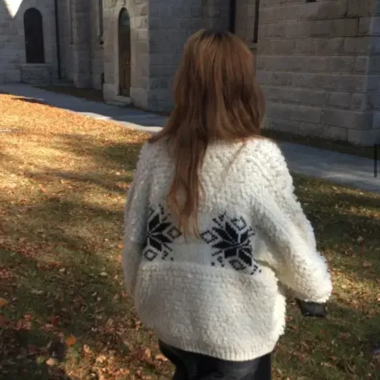 아워캐비넷 combie snow cardigan