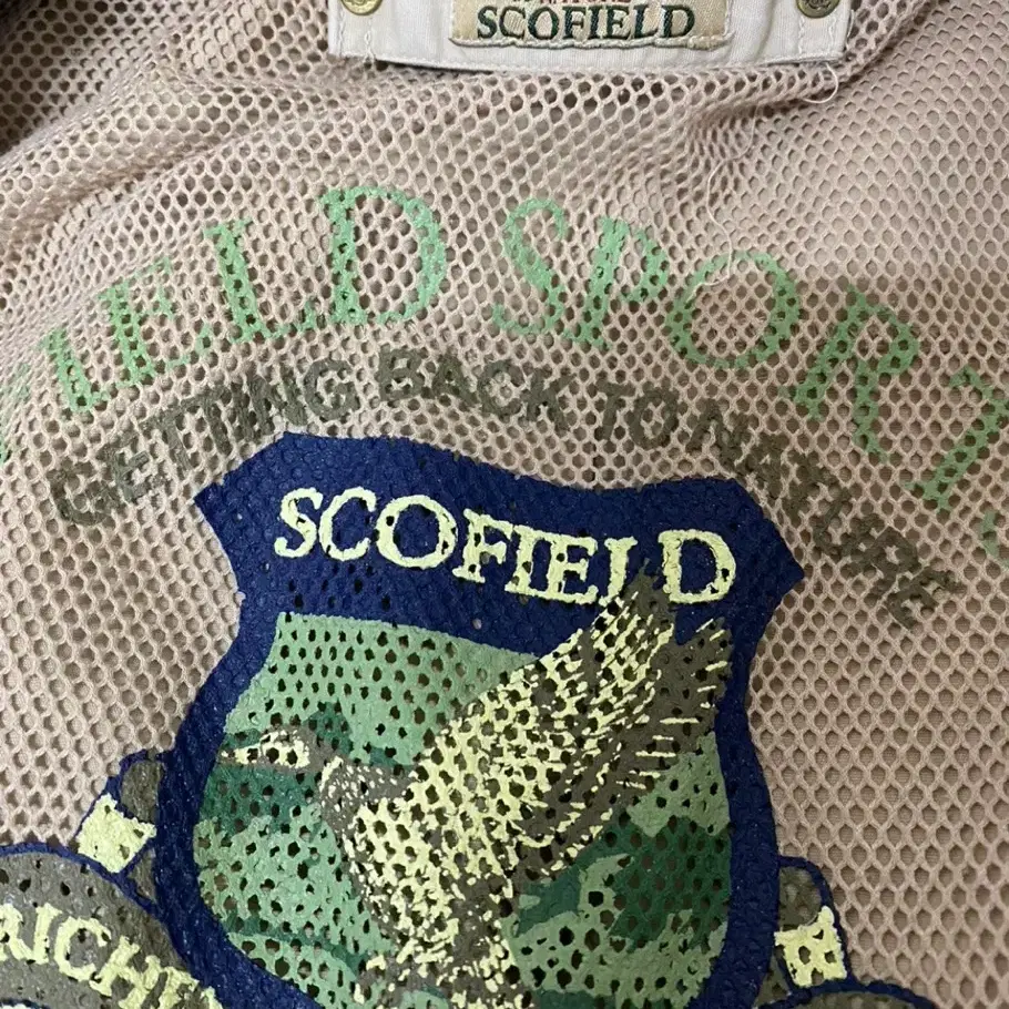 SCOFIELD 빈티지 여성 헌팅 자켓 셔츠 프리사이즈